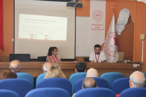 Elazığ&rsquo;da sağlıklı hayat merkezinin hizmetleri anlatıldı
