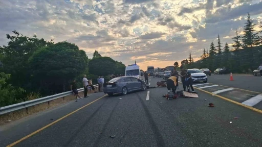 Elazığ’da trafik kazası: 1 ölü 1 yaralı
