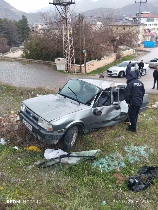Elazığ&rsquo;da trafik kazası: 1 yaralı
