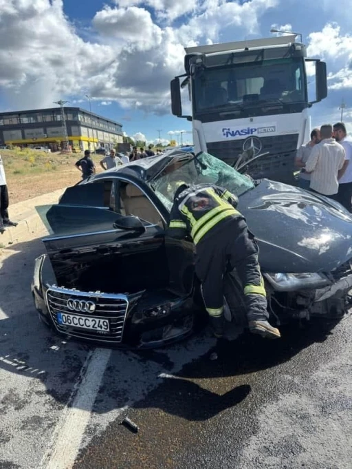 Elazığ’da trafik kazası: 2 yaralı
