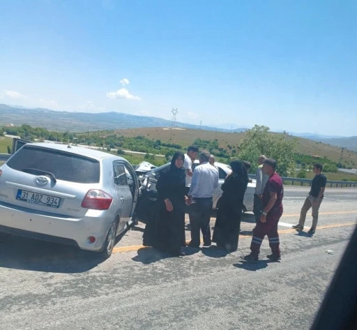 Elazığ&rsquo;da trafik kazası: 4 yaralı
