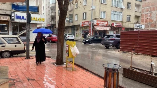 Elazığ&rsquo;da yağış etkili oldu
