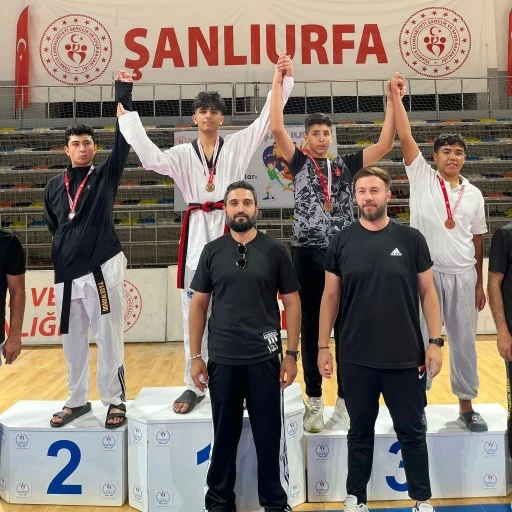 Elazığ erkek takımı taekwondoda şampiyon oldu
