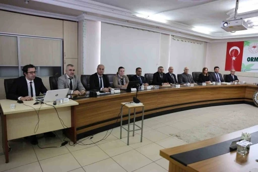 Elazığ Orman B&ouml;lge M&uuml;d&uuml;rl&uuml;ğ&uuml;&rsquo;nde planlamalar ele alındı
