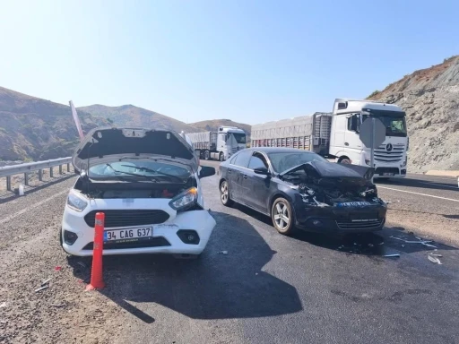 Elazığ zincirleme trafik kazası: 1 yaralı
