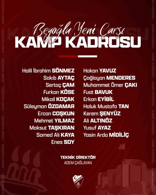 Elazığspor 21 futbolcuyla İstanbul&rsquo;a gidiyor
