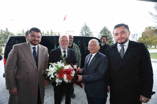 Elitaş&rsquo;tan Başkan B&uuml;y&uuml;kkılı&ccedil;&rsquo;a ziyaret
