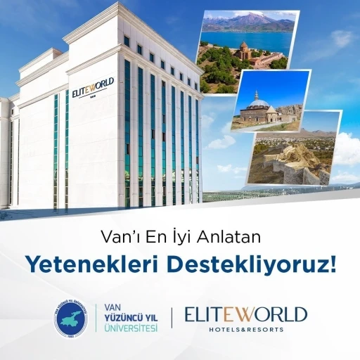 Elite World Van Oteli, birincilik ödülü sponsoru oldu
