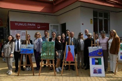Emekli Kafe&rsquo;de duygu dolu sergi
