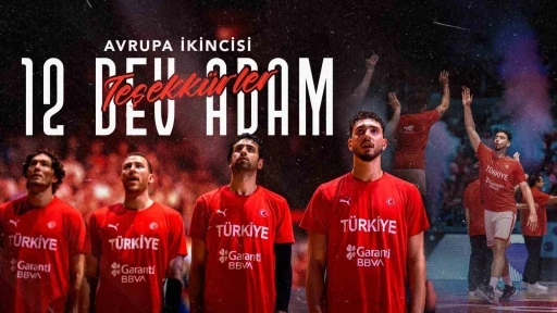 Emine Erdoğan, Avrupa ikincisi olan A Milli Erkek Basketbol Takımı’nı tebrik etti
