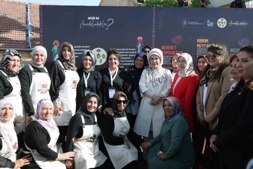 Emine Erdoğan &quot;Anadoludakiler Kapadokya Pazarı&quot; açılış programında konuştu
