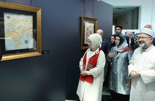 Emine Erdoğan &quot;Uluslararası İslam Sanatları Fuarı&quot;nda konuştu
