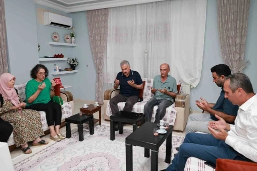 Emniyet M&uuml;d&uuml;r&uuml; Aktaş&rsquo;tan şehit ailesine vefa
