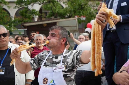 En uzun böreği yiyebilmek için günlerce aç kaldılar...
