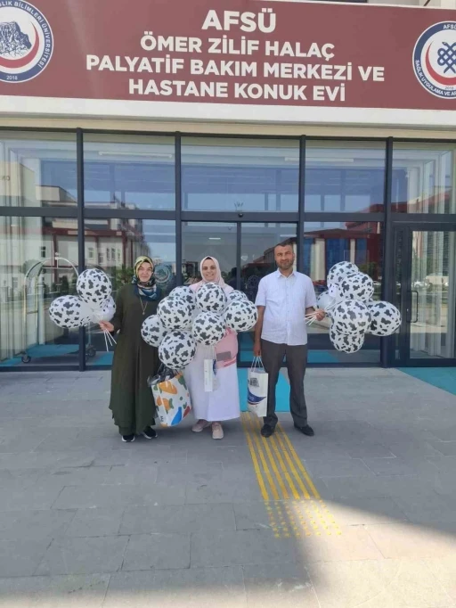 Engelsiz Kur’an Kursu öğrencilerinden hastalara bayram sürprizi
