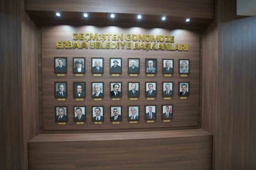 Erbaa Belediyesi&rsquo;nin y&ouml;netim tarihi tek panoda toplandı
