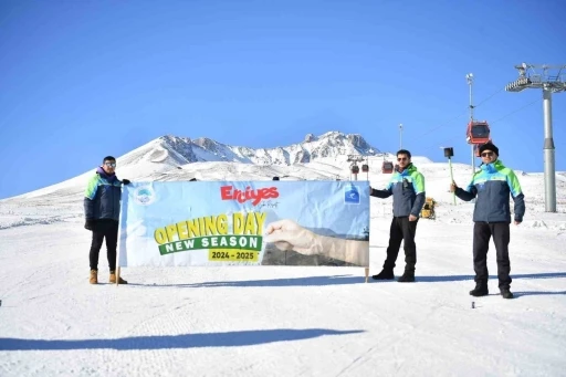 Erciyes’te kayak sezonu kapandı
