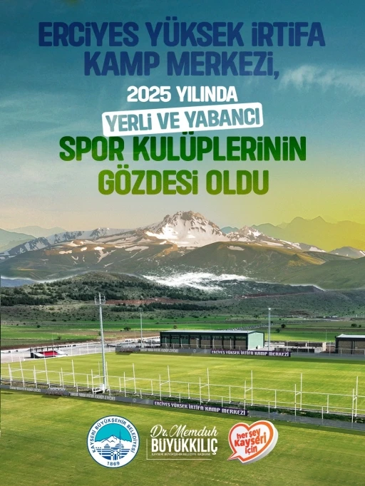 Erciyes Y&uuml;ksek İrtifa Kamp Merkezi, 2025&rsquo;te sporun zirvesi oldu
