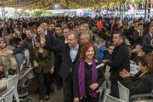 Erdemli&rsquo;de birlik sofrası: Se&ccedil;er&rsquo;den &rsquo;Parlayan yıldız T&uuml;rkiye&rsquo; vurgusu
