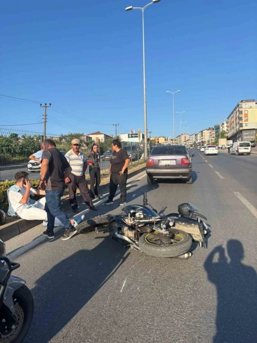 Ereğli’de motosiklet kazası: 1 yaralı
