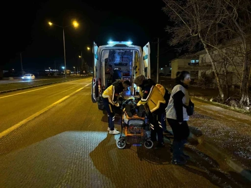 Ereğli&rsquo;de motosiklet kazası: 1 yaralı
