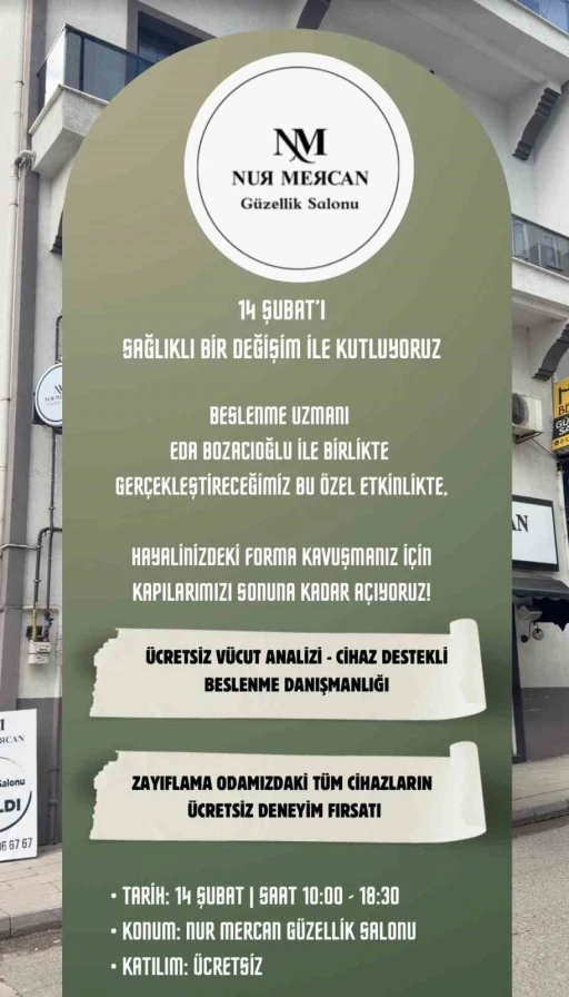 Ereğli&rsquo;de &uuml;cretsiz diyetisyen desteği ve v&uuml;cut analizi etkinliği
