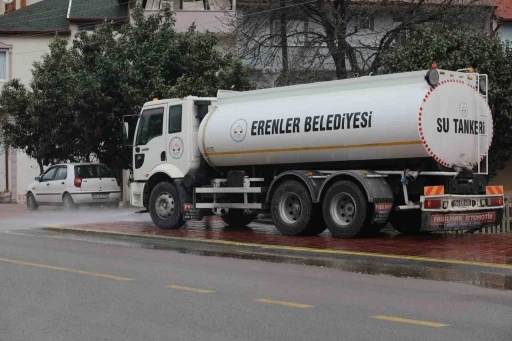 Erenler’de bayram temizliği
