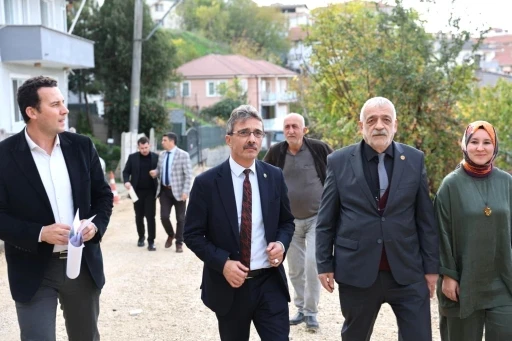 Erenler’in sokakları yenileniyor
