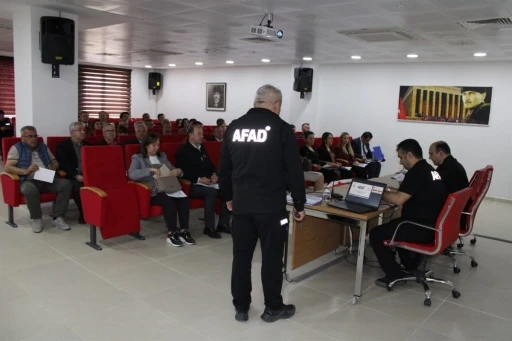 Ergene’de Afet Müdahale Planı Toplantısı gerçekleştirildi
