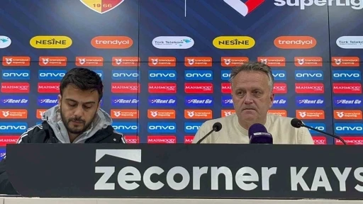 Erling Moe: "Hakem kararları noktasında şanslı olan taraf değildik"
