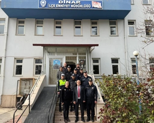 Erol, Dinar ile Sandıklı&rsquo;nın asayiş ve g&uuml;venliğiyle ilgili brifing aldı
