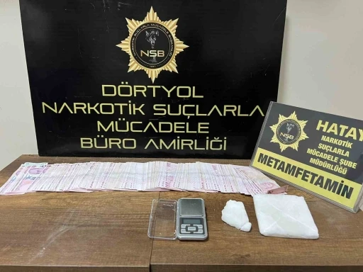 Erzin&rsquo;de 250 gram metamfetamin ele ge&ccedil;irildi
