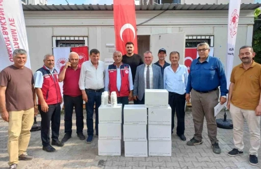 Erzin&rsquo;de turun&ccedil;gil &uuml;reticilerine portakal yağı desteği
