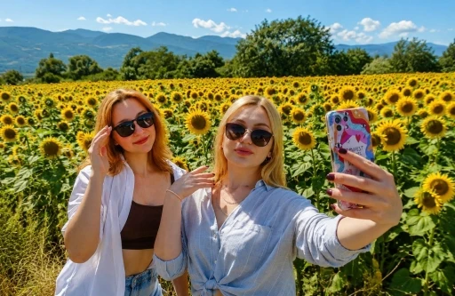 Erzincan&rsquo;da ay&ccedil;i&ccedil;eği tarlaları sarıya b&uuml;r&uuml;nd&uuml;
