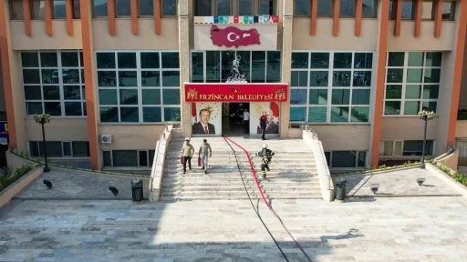 Erzincan’da gerçeği aratmayan yangın tatbikatı yapıldı
