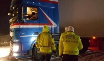 Erzincan&rsquo;da kış denetimleri s&uuml;r&uuml;yor
