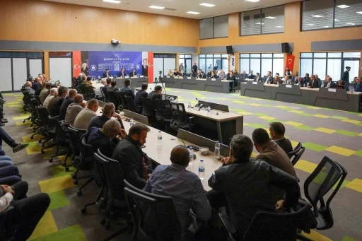 Erzincan&rsquo;da K&ouml;ylere Hizmet G&ouml;t&uuml;rme Birliği Meclis Toplantısı yapıldı
