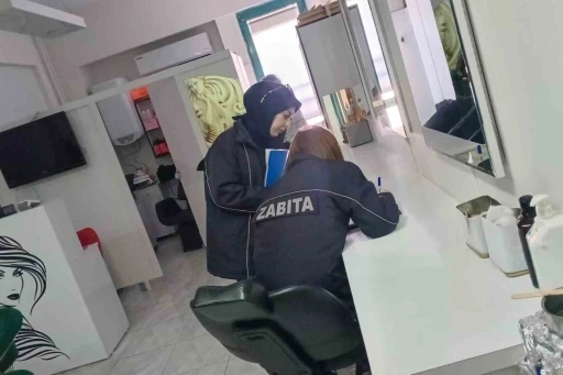 Erzincan&rsquo;da kuaf&ouml;r ve g&uuml;zellik merkezlerine denetim