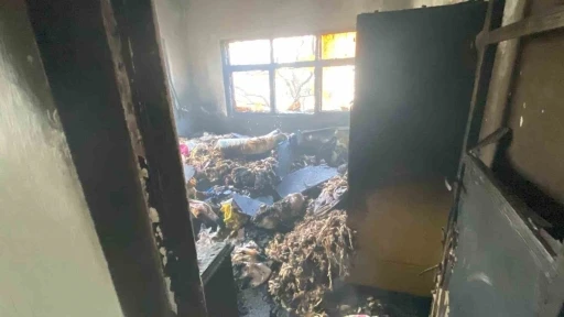 Erzincan’da müstakil evde yangın çıktı
