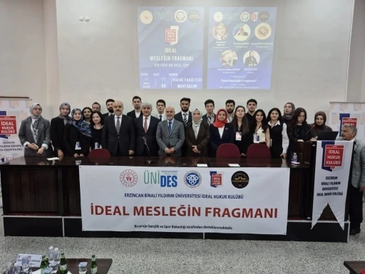Erzincan’da &quot;İdeal Mesleğin Fragmanı&quot; söyleşisi düzenlendi

