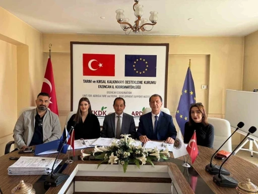 Erzincan Toplu Sera Bölgesine 22 milyon 568 bin 400 TL değerinde yatırım
