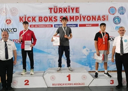 Erzincanlı Kick Boks&ccedil;ulardan T&uuml;rkiye Şampiyonası&rsquo;nda başarı

