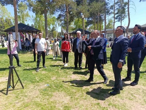 Erzurum’da aile festivali renkli görüntülere sahne oldu
