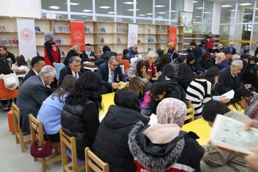 Erzurum’da &quot;Kahraman ailemle kitap okuyorum&quot; programı
