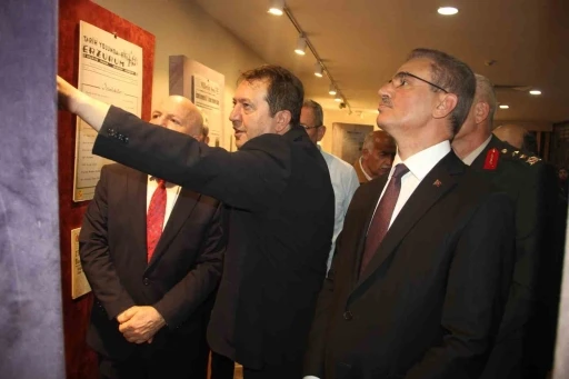 Erzurum Kongresi&rsquo;nin 107&rsquo;nci yılında yerel basın sergisi a&ccedil;ıldı
