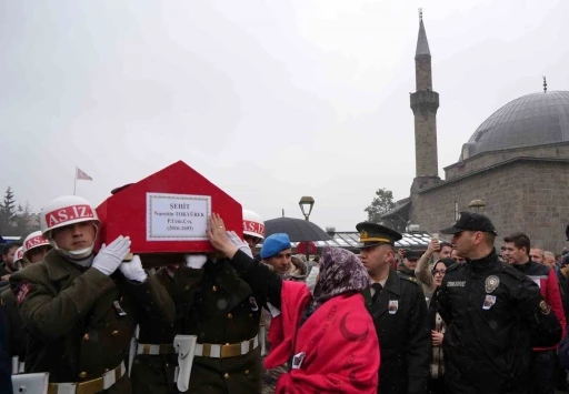 Erzurum şehidini uğurladı
