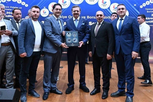 Erzurum Ticaret Borsası&rsquo;na 5 yıldızlı akreditasyon belgesi
