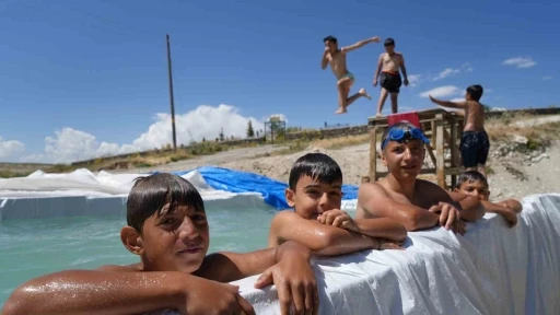 Erzurum’un sıcak yaz günlerinde yürekleri serinletti
