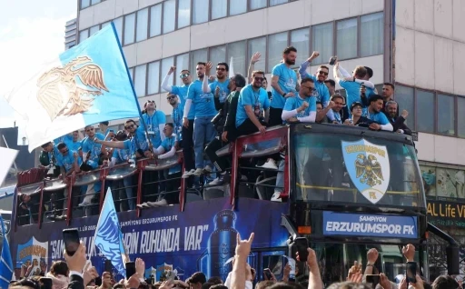 Erzurumspor FK&rsquo;dan şampiyonluk turu
