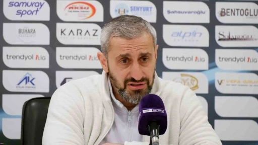 Erzurumspor FK - Hatayspor ma&ccedil;ının ardından
